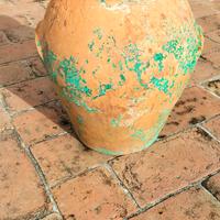 Antico Coppo Orcio toscano in terracotta cm 48x35