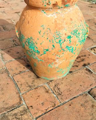 Antico Coppo Orcio toscano in terracotta cm 48x35