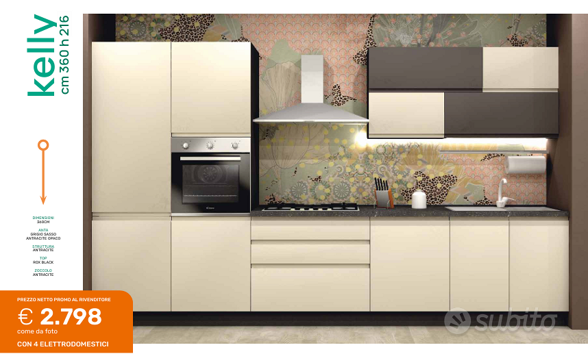 Era 360 L Five, Cucine moderne