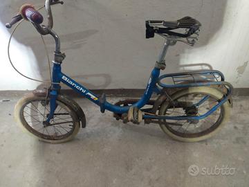 bicicletta pieghevole BIanchi