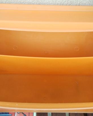 scarpiera trones ikea arancione 