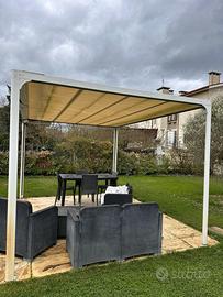 Gazebo giardino elettrico