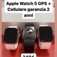 Apple Watch 5 GPS + Cellulare 4G garanzia 2 Anni