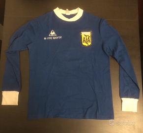 MATCH WORN SHIRT ARGENTINA #9 - R.D. BERTONI
