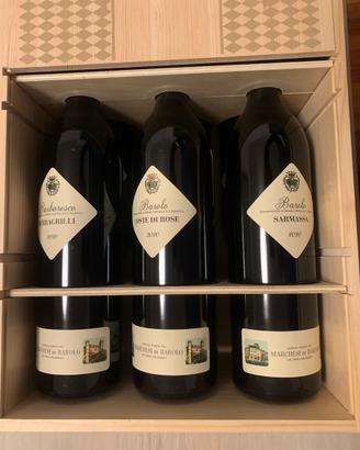 Vino Marchesi di Barolo Cassa Legno