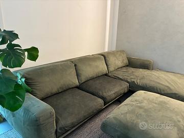 Divano con chaise longue Gobbo Salotti