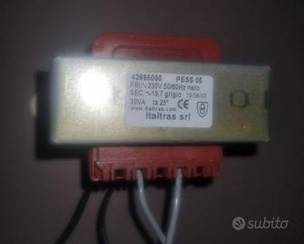 Trasformatore PESS 5 ingresso 220V uscita 19,7
