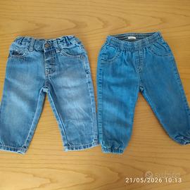 jeans neonato 6-9 mesi Benetton/Prenatal