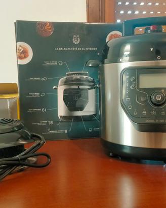 Multipot Cecotec con coperchio forno e ricettario