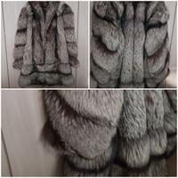 Pelliccia volpe argentata