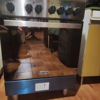 Fornello a gas con forno a elettrico