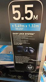 Telaio per piscina diametro 5,5 mt - no liner