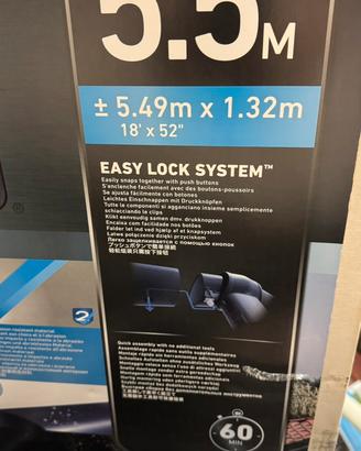 Telaio per piscina diametro 5,5 mt - no liner