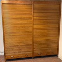 Classificatore in legno massello con tapparelle