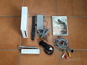 Nintendo Wii Bianca Completa con Gioco Testata