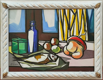 Achille SDRUSCIA olio su tela cm. 60x80