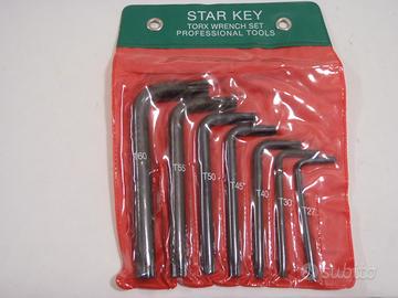 Serie 7 chiavi Torx