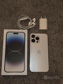 trattabile iPhone 14 Pro Max Bianco con fattura 