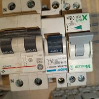magnetotermici e interruttori differenziali vari
