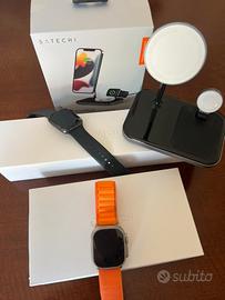 Apple Watch Ultra + Stand ricarica Satechi