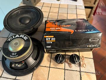 Woofer Ciare + Tweeter Hertz