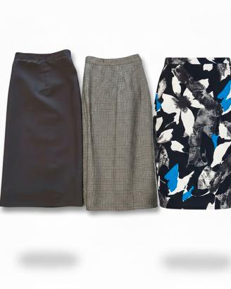 Gonne taglia M Grigio e Principe di Galles