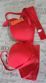 Reggiseno rosso coppe preformate tg 6  /95b