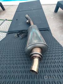 marmitta VFR 800 con possibilità di scarico aperto