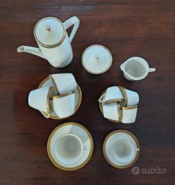 SERVIZIO THE E CAFFE' PORCELLANA
