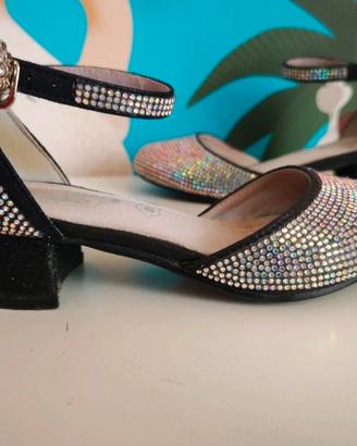 eleganti scarpe bambina taglia 30