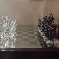 SCACCHIERA REALE Mazzetti in cassa legno anticato