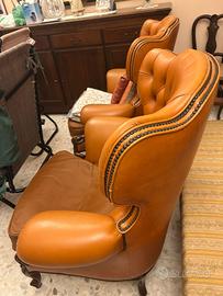 Sedie chesterfield  anni 60/70