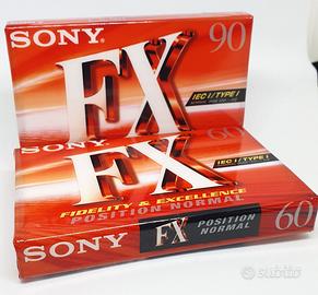 Sony musicassette FX 60 + FX 90