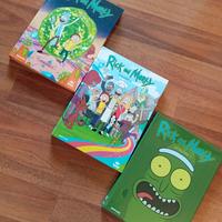 Cofanetti DVD Rick and Morty stagione 1-2-3