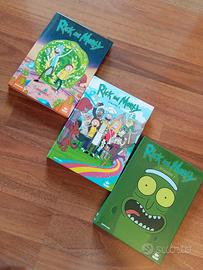 Cofanetti DVD Rick and Morty stagione 1-2-3