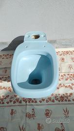 WC Pozzi Ginori mod. Square Azzurro Sussurrato