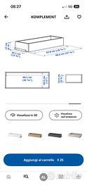 Cassetto bianco ikea