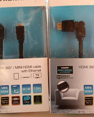 2 HDMI High Speed cables 