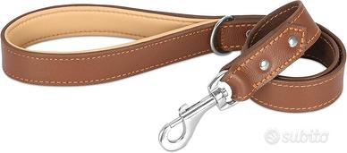 Guinzaglio cane (vera pelle)