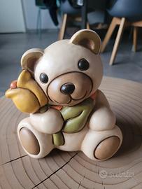 Orso con tulipano giallo - Thun