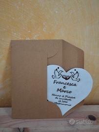 Invito al Matrimonio/Comunione, "Segnati la Data"