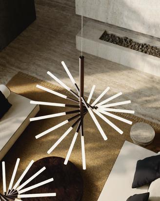 Lampada Contardi Bianca suspension twist