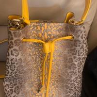 Borsa secchiello (grande) Cavalli class in pelle.