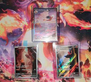 Lotto Carte Pokemon Full Art 151 Ita - Charizard 