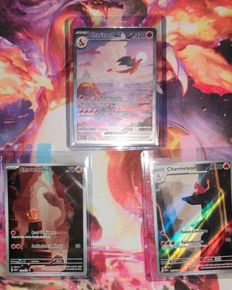 Lotto Carte Pokemon Full Art 151 Ita - Charizard 