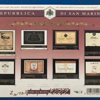 Francobolli San Marino 2007 Vini Europei (MNH*)