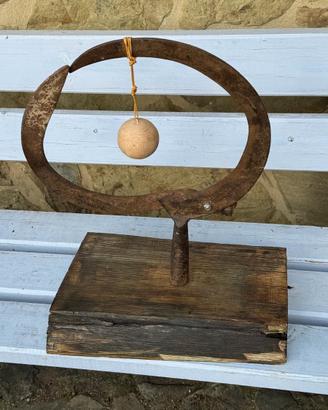 Arte scultura astratta 'Custode dell'Orbita'