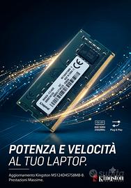 Modulo RAM Kingston 8 GB DDR4-2400 SODIMM