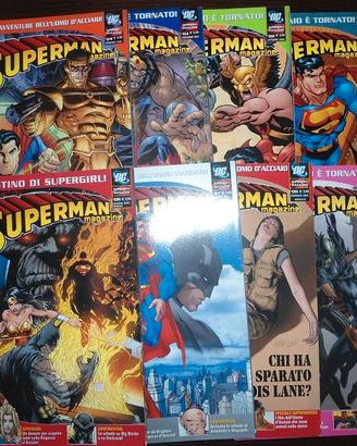 FUMETTI SUPERMAN MAGAZINE COMPLETO