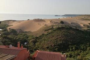 Vista mare e dune a torre dei corsari